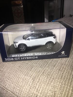 PEUGEOT 3008 HYBRID4 2011 BLANC WHITE  NOREV 1/43 NEW BOXED VERY RARE