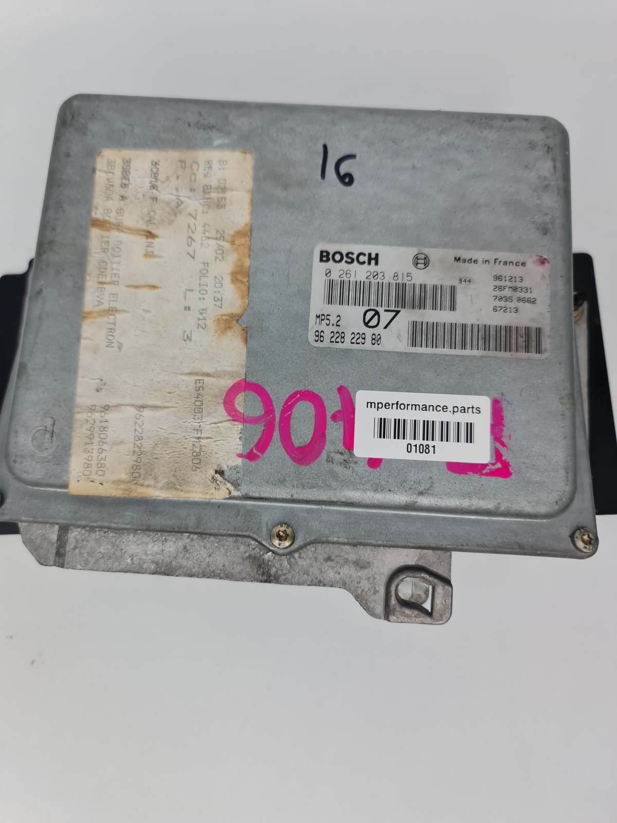 0 Peugeot Genuine Electric Control Unit 0261203815 9622822980 Oem Original image 5