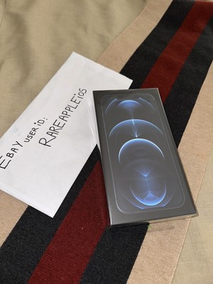 Apple iPhone 12 Pro Max New Sealed Pacific Blue 128gb iOS 14 Unlocked