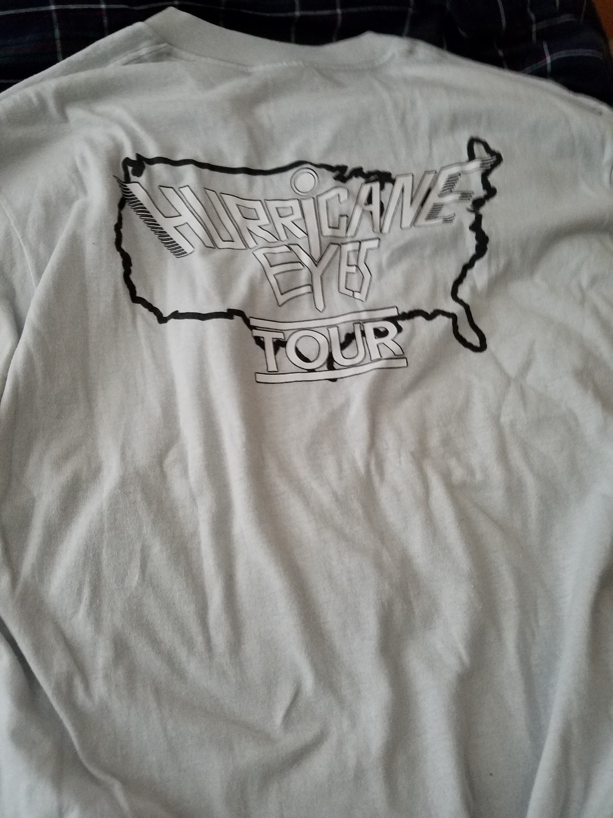 LOUDNESS -  1987 Hurricane Eyes Tour T-Shirt original vintage RARE JAPAN