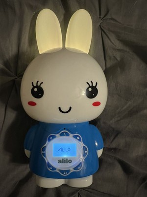 Alilo Big Bunny Early Education Toy, LCD Display, Baby Nightlight!