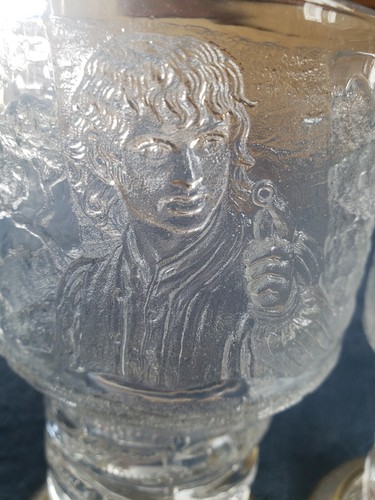 2 Lord Of The Rings Light Up Goblets 2001 Frodo And Strider