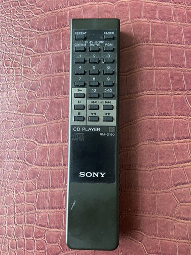 Original SONY RM-D190 CD Player Remote Control | eBay