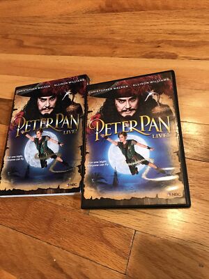Peter Pan Live! (DVD, 2014)