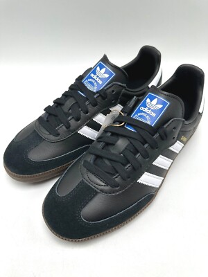 ADIDAS Originals Samba OG Black White Gum B75807 Men's shoes sz 9-12