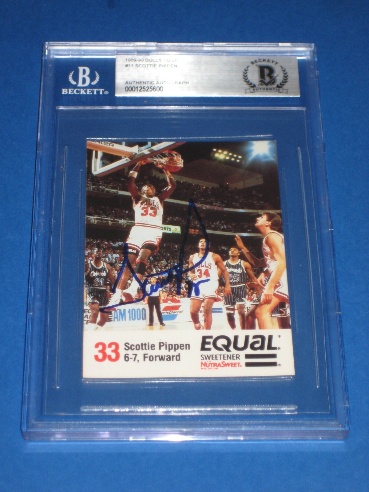scottie pippen AUTO サイン　ピッペン　　TOPPS Scottie Pippen Limited Edition Artist Signed Chicago Bulls