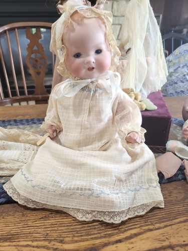 domein『crown』　Italy antique doll Porcelain Doll (648) 14