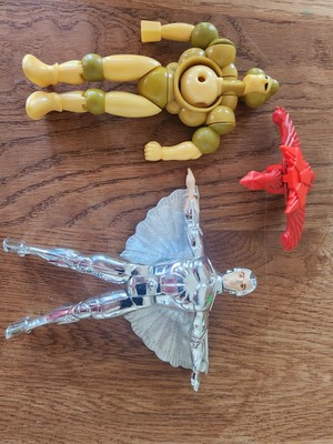 Vintage Silverhawks Molecular W/ Vulture and Quicksilver 1986 Good Condition