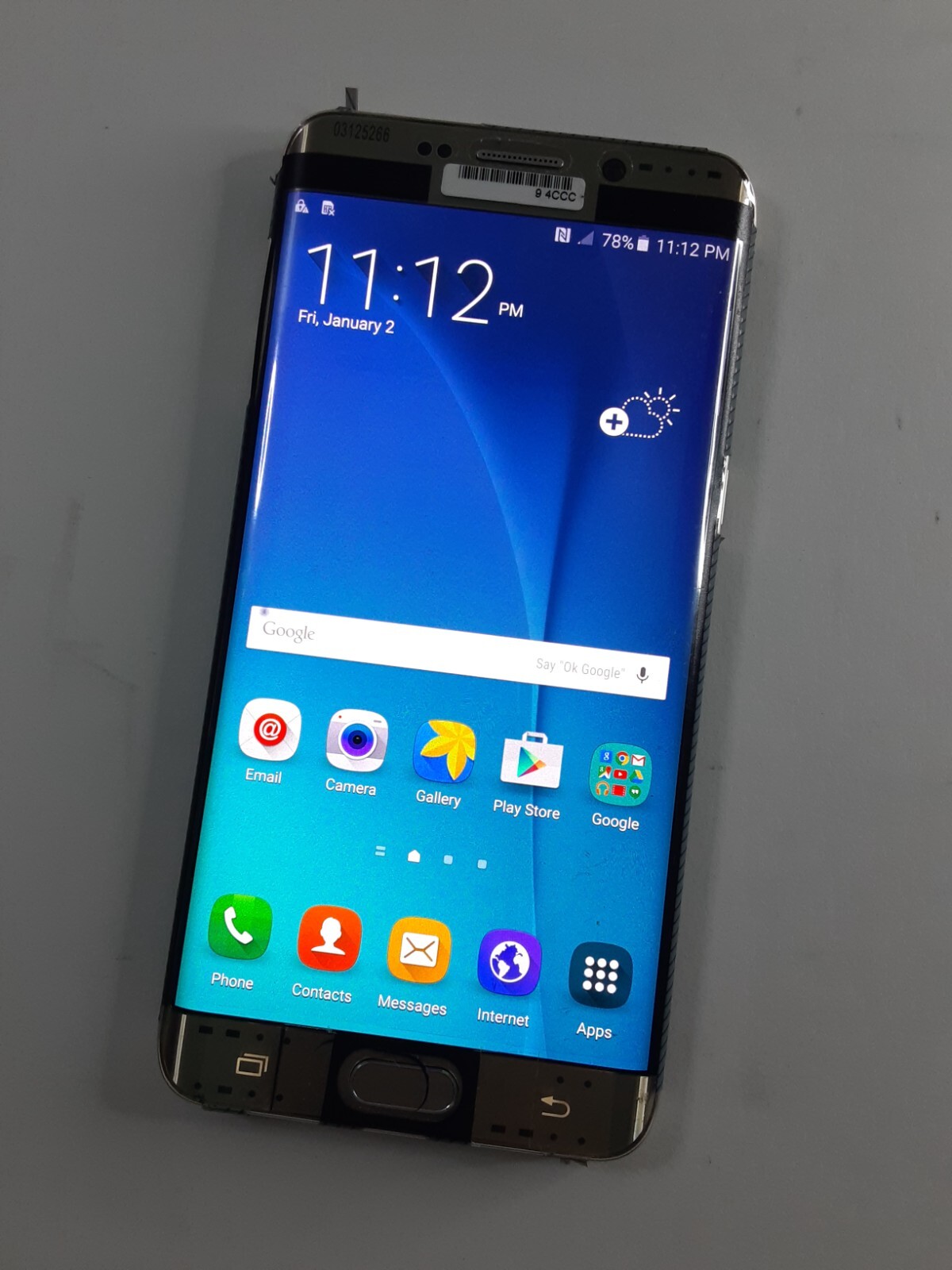 Rare Prototype Samsung Galaxy S6 Edge Plus SM-G928A 32GB Rare Prototype Samsung Galaxy S6 Edge Plus SM-G928A 32GB