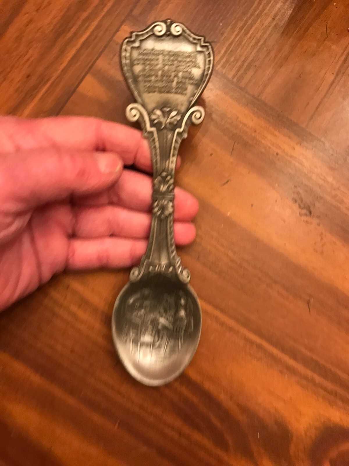 SKS ZINN 95% PEWTER MADE IN GERMANY DECORATIVE SPOON | eBay