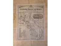 1946 pictorial map POSTER A Hunter/'s Map of South Dakota 11781