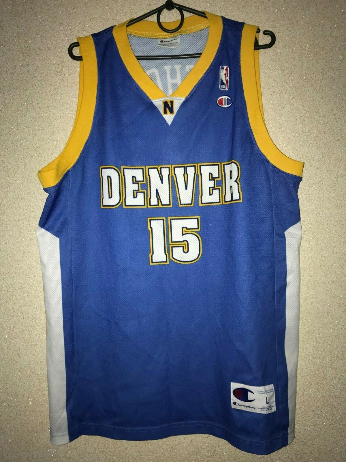 NBA デンバー・ナゲッツ 31 ヴァンエクエル チャンピオン タンクトップ NBA デンバー・ナゲッツ 31 ヴァンエクエル チャンピオン タンク
