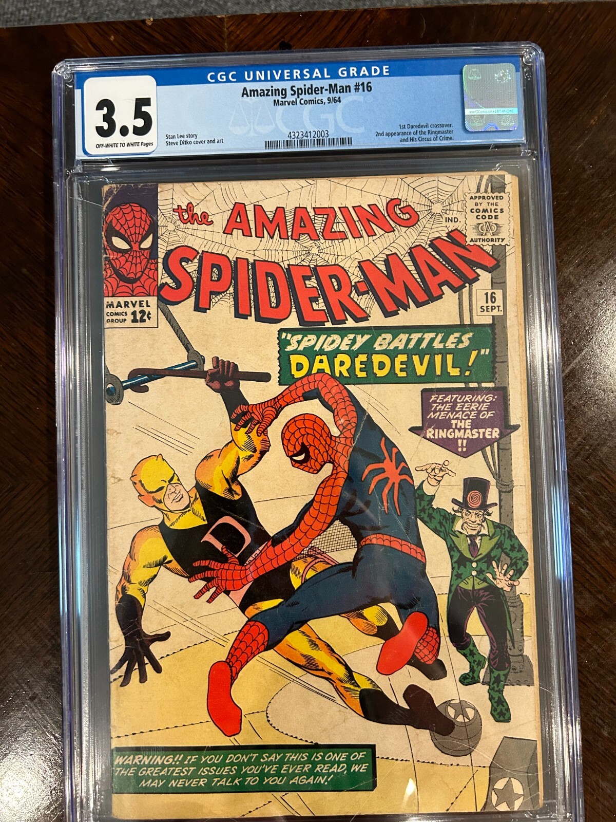Amazing Spider-Man #16 CGC 3.5 1964 | eBay