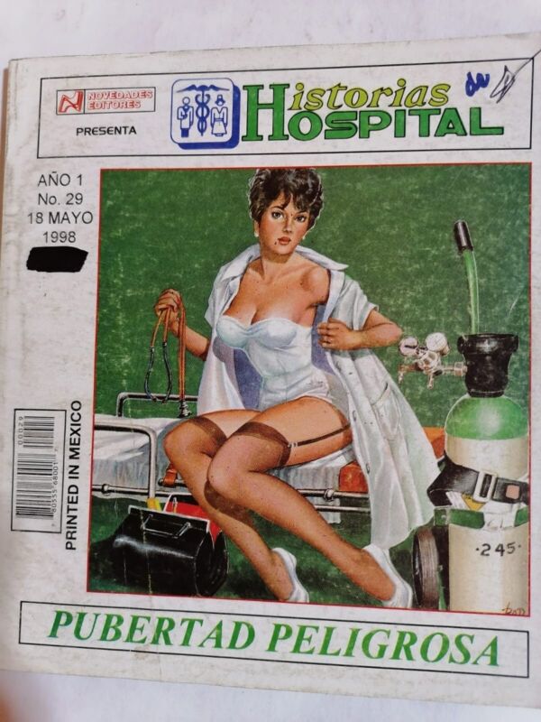 HISTORIAS DE HOSPITAL #29 MEXICAN COMIC  MEXICO SPANISH 1998