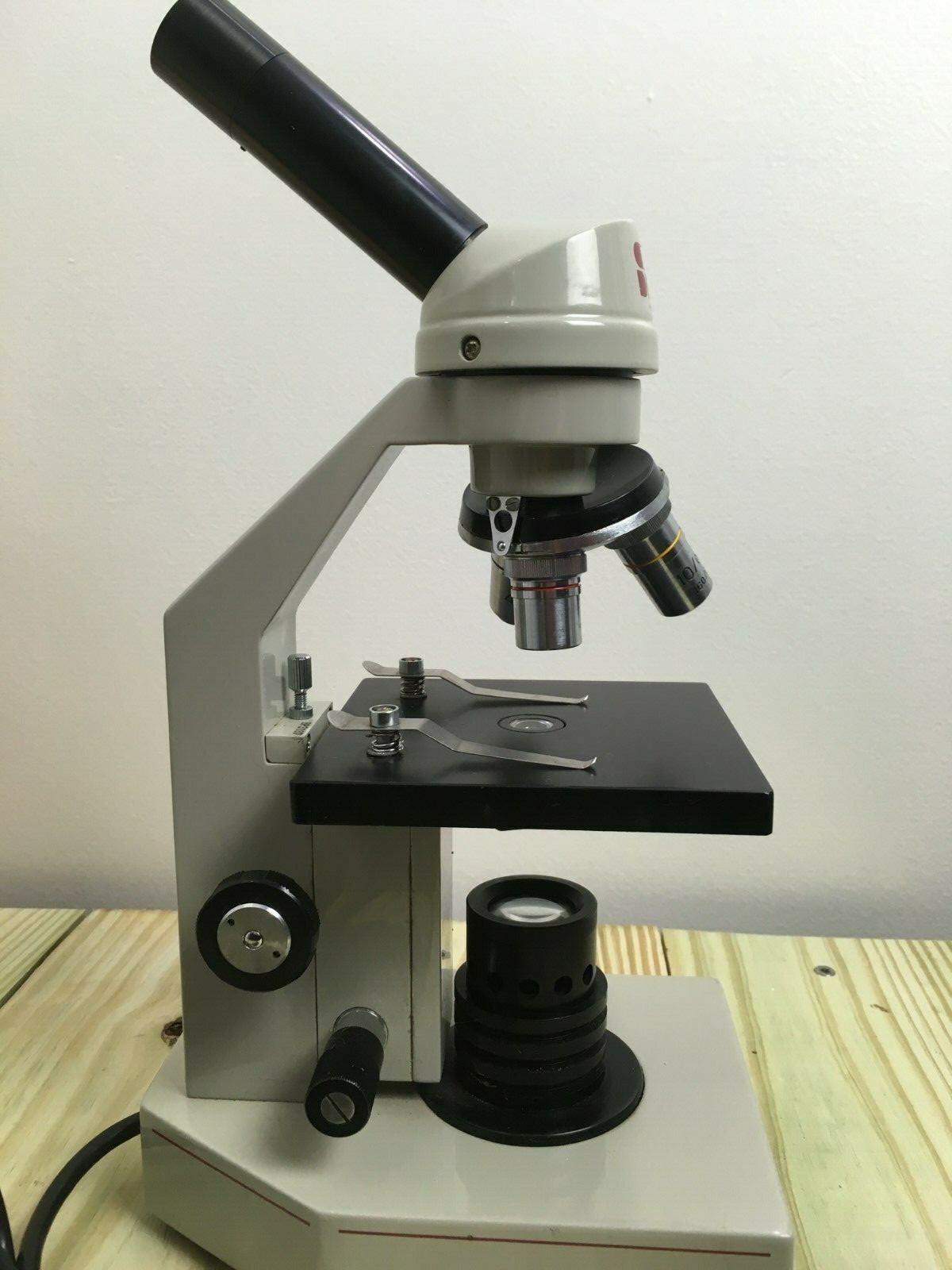 Southern Precision Instrument Microsope Model 1868~Electric Light~Dust Cover