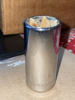 Duracraft Pro 3/8 Inch Drive 6 Point 7/8 Inch Socket Deep - 32128