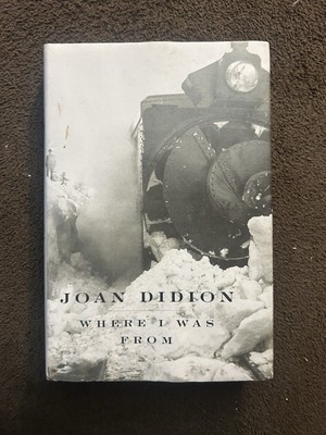 Joan Didion Where I Was From 1st First Edition Knopf Hardcover Unread Excellent