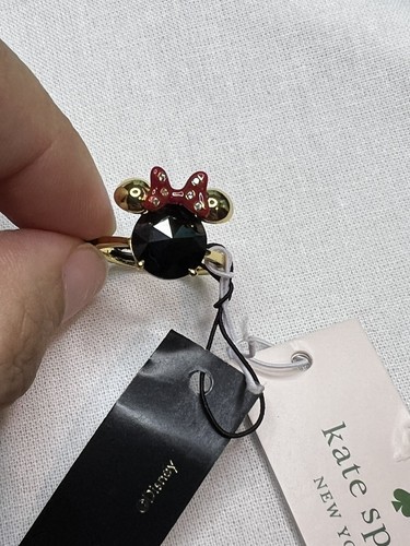 Kate Spade x Disney Minnie Mouse Gold Ring Size 5 K9171 | eBay