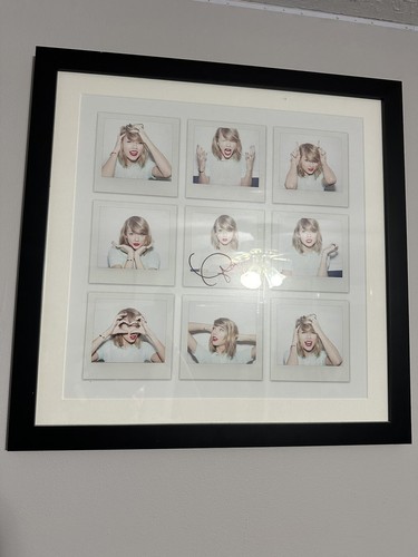 Taylor Swift 1989 SIGNED Framed Lithograph Autographed with