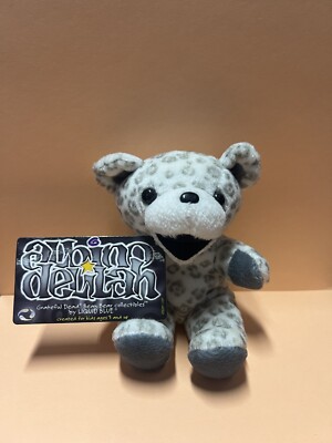 Albino Delilah Grateful Dead Bean Bear Collectible By Liquid Blue