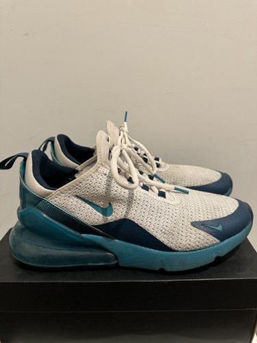 nike air max 270 white and turquoise