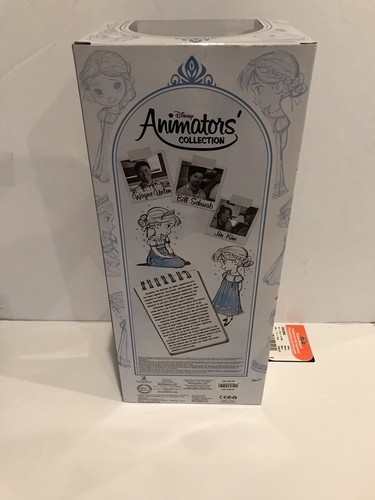 NEW Disney Store Authentic Frozen ELSA Animators Collection Toddler Doll 16