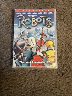Robots (DVD, 2005, Full-Screen Edition) 20th Century Fox Brand New!
