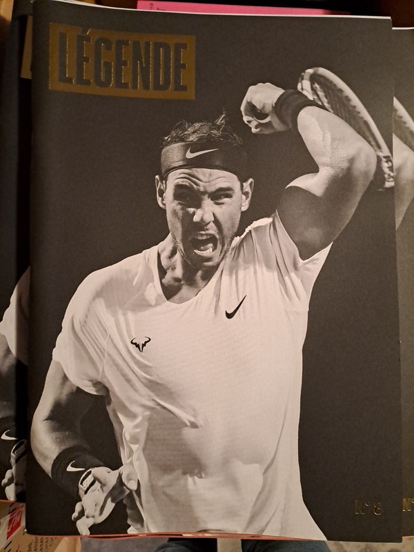 Magazine LÃGende NÂ° 8 - SpÃ©Cial Rafael Nadal (Collector) Grand Format - Neuf