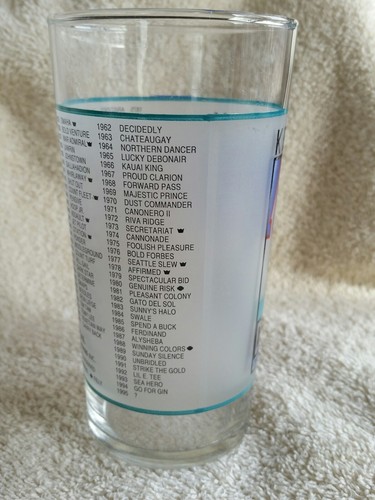 1995  KENTUCKY DERBY 121 OFFICAL MINT JULEP GLASS