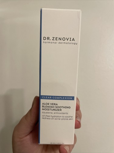 Dr. Zenovia Skin Aloe Vera Blemish Soothing Moisturizer 1.5oz new FULL SIZE $38