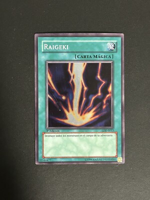Raigeki - LDD-S053 - Super Rare - 1st Edition - MP - (Spanish)