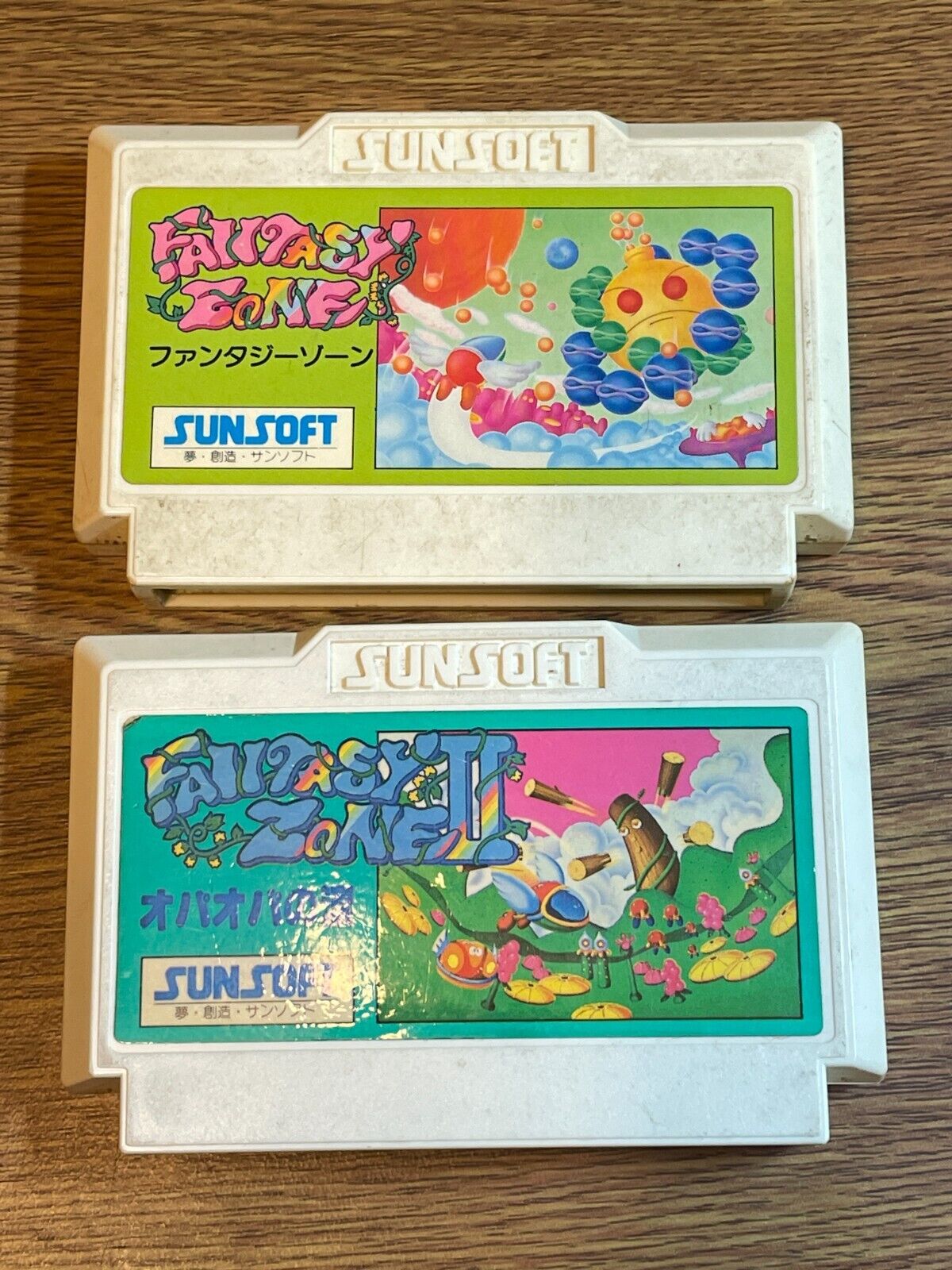 Fantasy Zone 1 & 2 Nintendo Famicom Japan FC NES Family Fantasy Zone 1 & 2 Nintendo Famicom Japan FC NES Family