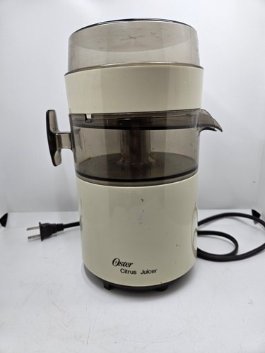 Oster Citrus Juicer Model 4100-06A 120V Vintage Harvest Gold Retro Hobo WORKS