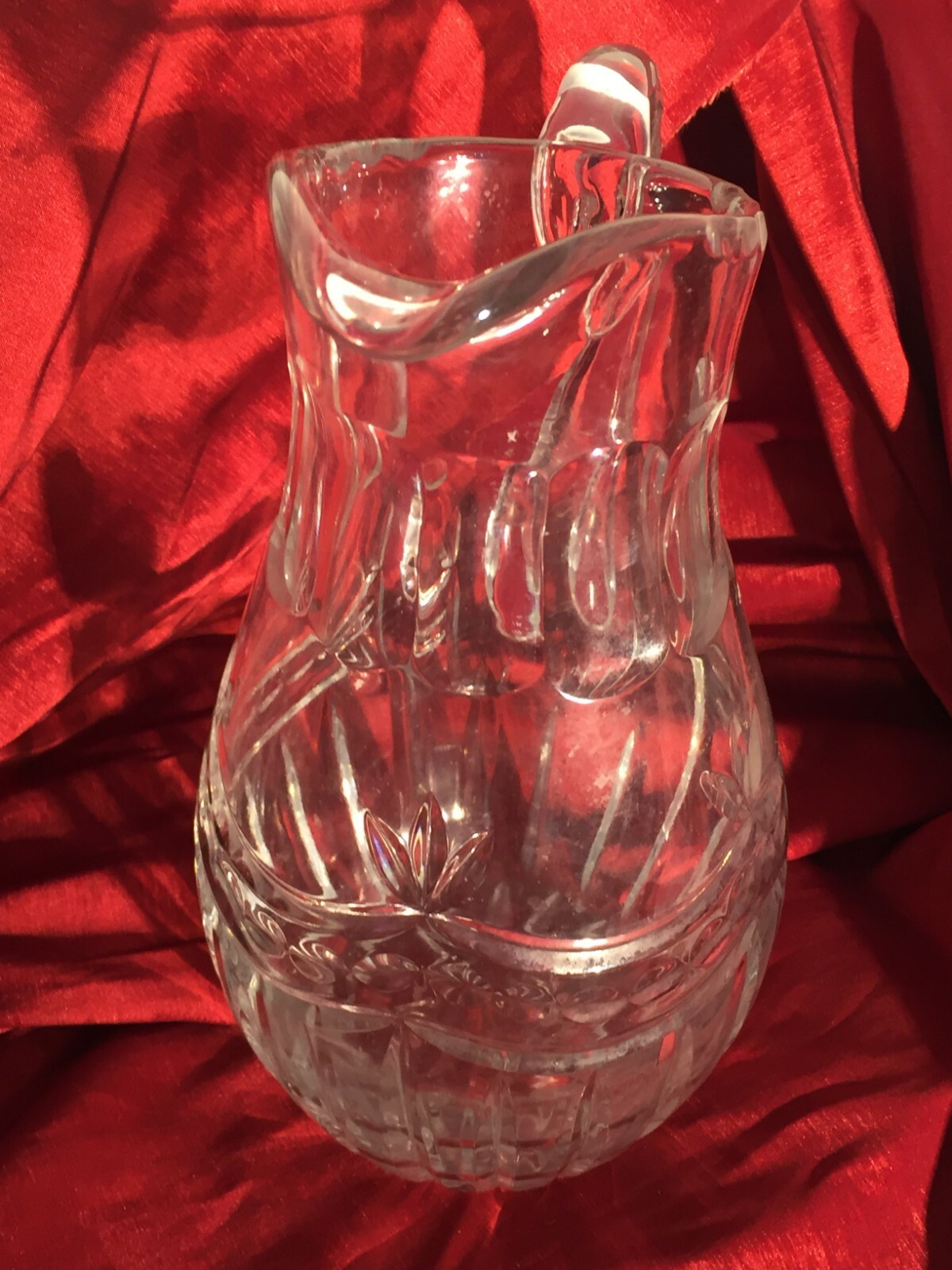 Beautiful Antique Glass Pitcher