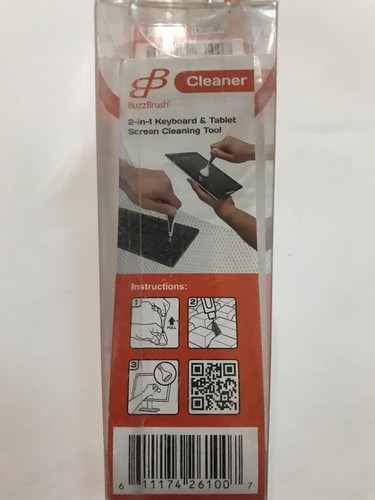 Buzz Brush CDU 6-Pack Cleaning Kit for Keyboards and LCD Screens - White ..