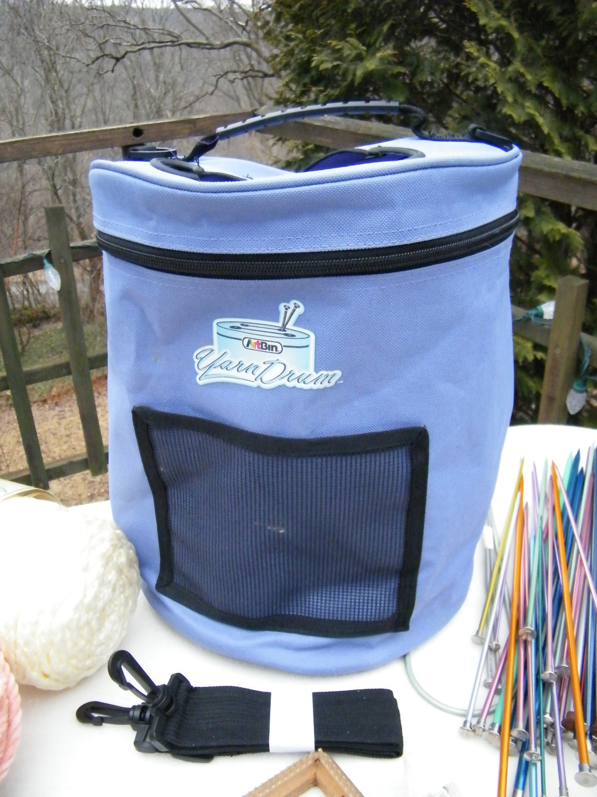 150+ Knitting Needles Boye, Hero, Bates, Dexter's + Art Bin Yarn Drum & Yarn