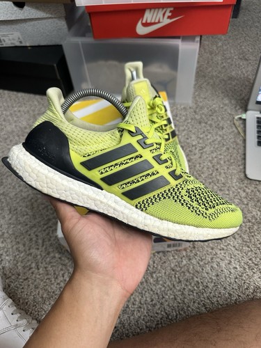 Size 8.5 - adidas UltraBoost 1.0 Solar Yellow 665215119154| eBay