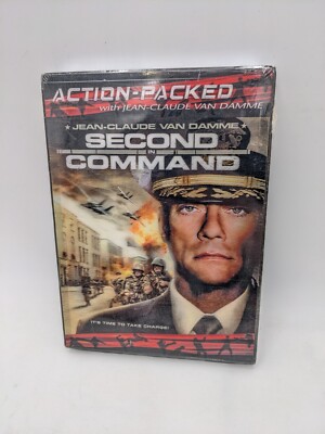 Second in Command (DVD, 2006) New Sealed Lenticular Slipcover RARE