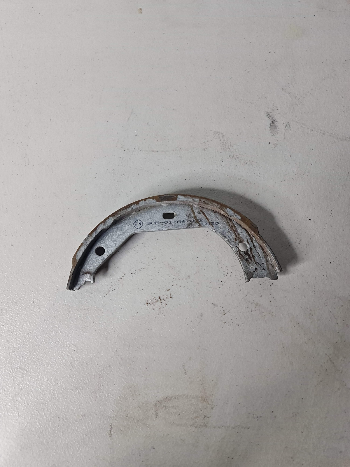 0 Bmw Parking Brake Shoes Emergency Brake Hardware F30 F32 F33 2012-2020 OEM 11617 image 3