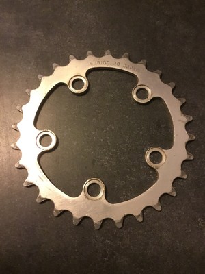 Vintage NOS Mid-School Serrated Style 43t Bmx Chain Ring