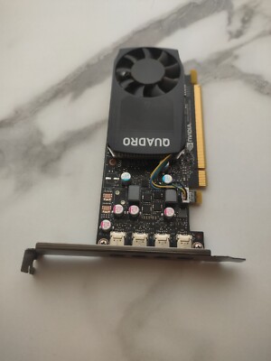 Nvidia Quadro P620 2GB GDDR5 PCIE Graphics Card 4x Mini DP 