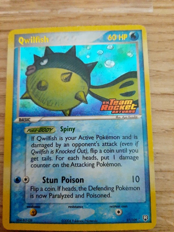Qwilfish Pokemon Cards Find Pokemon Card Pictures With Our Database 