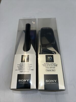 SONY TMR-BR100 3D Sync Transmitter for BRAVIA 3D Ready TV OEM + 3D GLASSES NIB