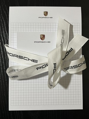 Genuine Porsche Driver's Selection Merchandise Note Pad & Post-It Note Gift Pack