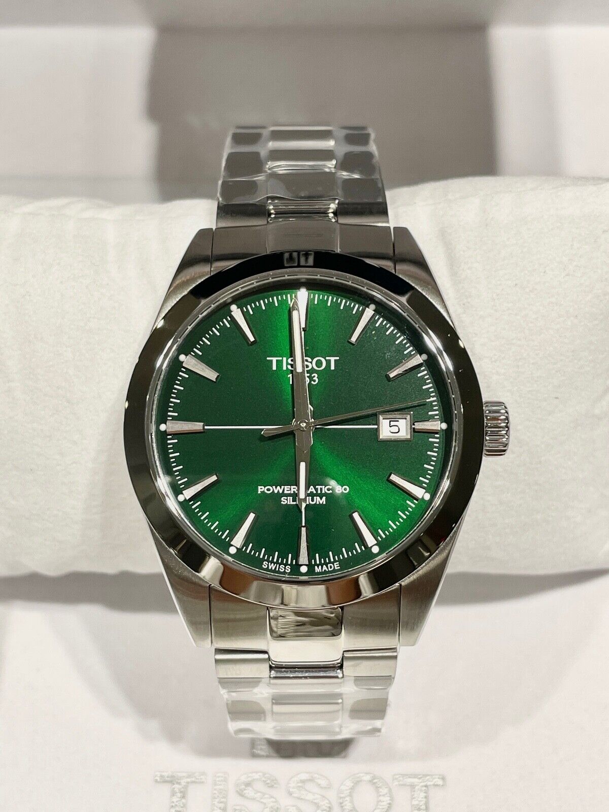 Tissot Gentleman Powermatic 80 Silicium Green Dial Mens Tissot Gentleman Powermatic 80 Silicium Green Dial Mens