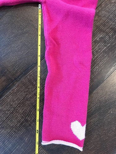 The Company Store Company Kids Pink Penguin Winter sweater girls Size Large Bx29