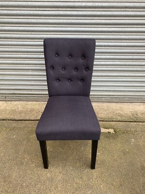 Made Flynn dining chair in Midnight Black. RRP 125