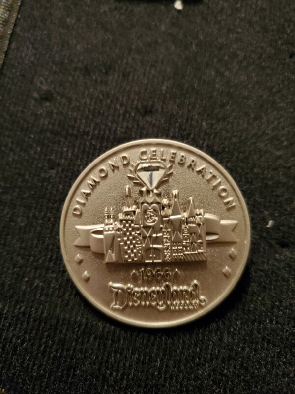 Disneyland Diamond D pin 60th Celebration Coin It