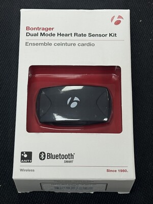 BONTRAGER DUAL MODE HEART RATE SENSOR KIT ANT+/BLE 519606 **BRAND NEW**