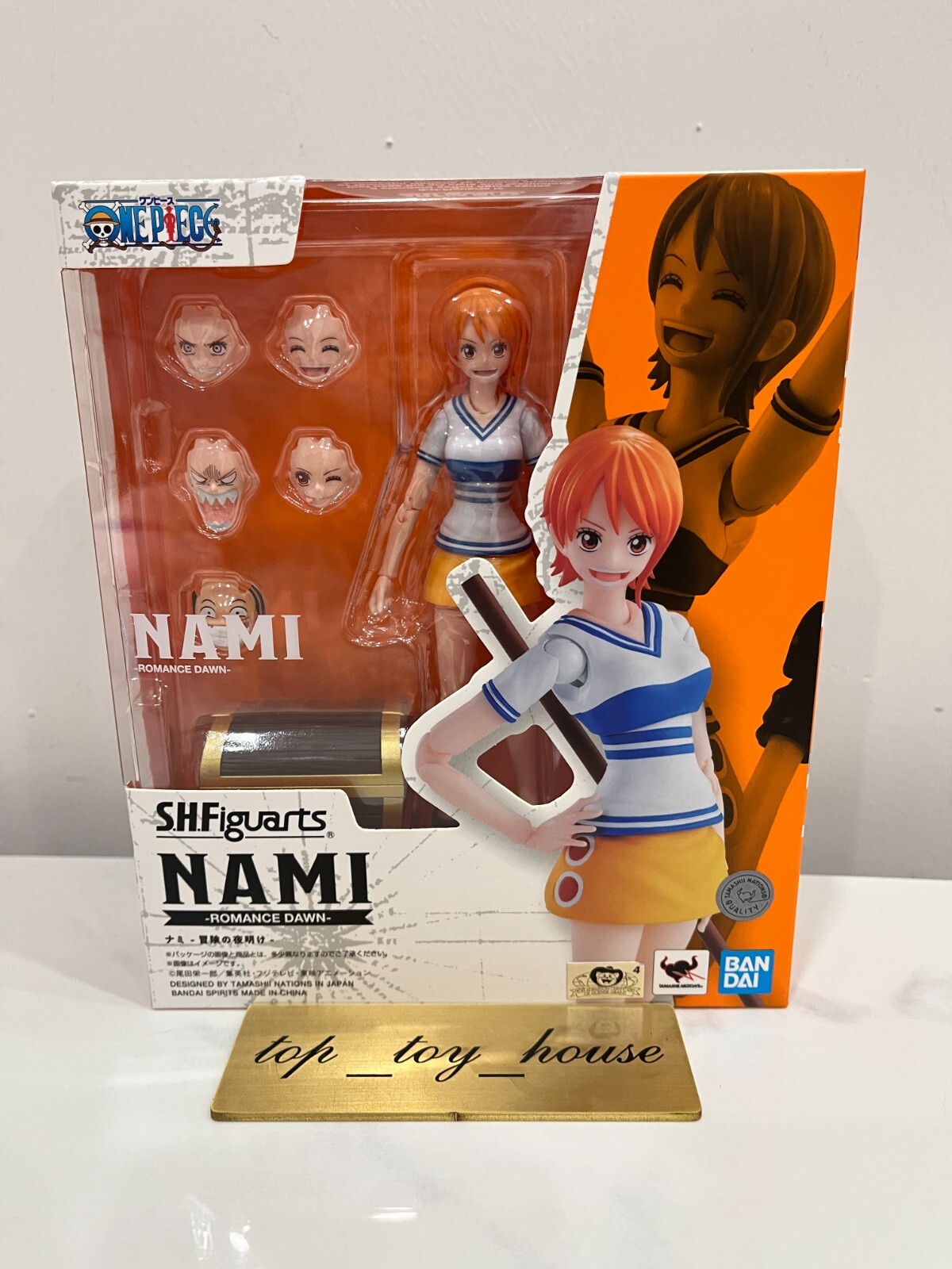 Piece One Figure NAMI Piece\ 未開封！SHFiguarts ROMANCE DAWN 
